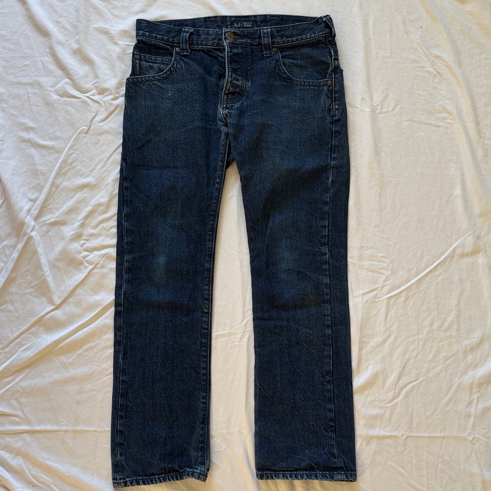 Armani Jeans Dark Blue Denim